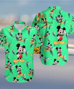 Mickey Mouse Call Phone Hank Pym Marvel Avengers My Hawaiian Shirts