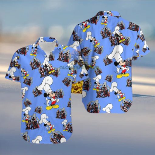 Mickey Mouse Chef Avengers Big And Tall Hawaiian Shirts