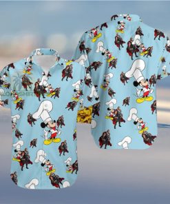 Mickey Mouse Chef Avengers Thor Character Hawaiian Shirt