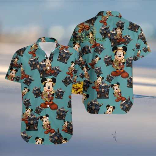 Mickey Mouse Explorer Thanos Avengers Cool Hawaiian Shirts