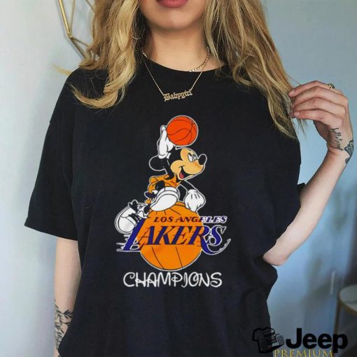 Mickey Mouse Fan Los Angeles Lakers Champions 23 2024 Shirt