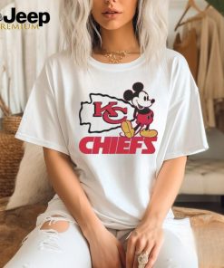 Mickey Mouse Football Kansas City Chiefs Logo 2024 Shirt