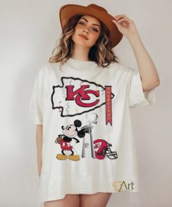Mickey Mouse Kansas City Chiefs Champions NFL shirt