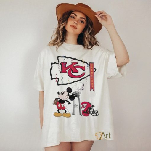 Mickey Mouse Kansas City Chiefs Champions NFL shirt