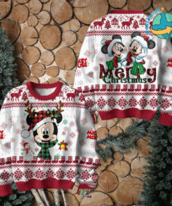 Mickey Mouse Merry Christmas 2024 Ugly Sweater