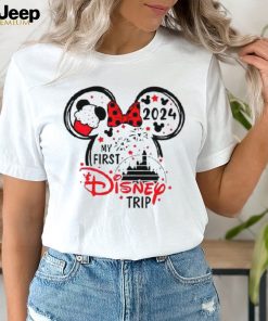 Mickey Mouse My First Disney Trip 2024 Shirt