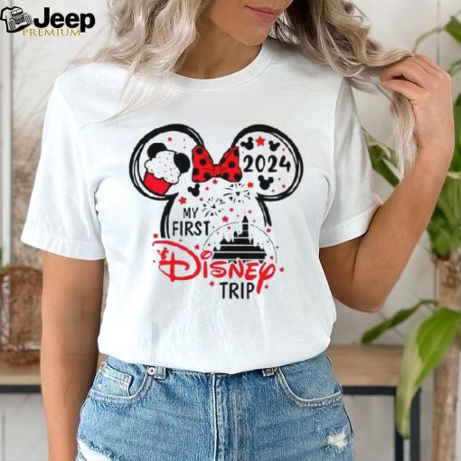 Mickey Mouse My First Disney Trip 2024 Shirt