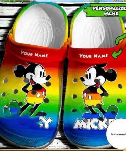 Mickey Mouse Pride Crocs Disney Pride Crocs
