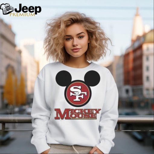 Mickey Mouse San Francisco 49ers Logo 2024 Shirt