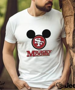 Mickey Mouse San Francisco 49ers logo shirt