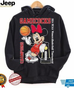 Mickey Mouse South Carolina Gamecocks NCAA women’s basketball tournament champions 2024 shirt