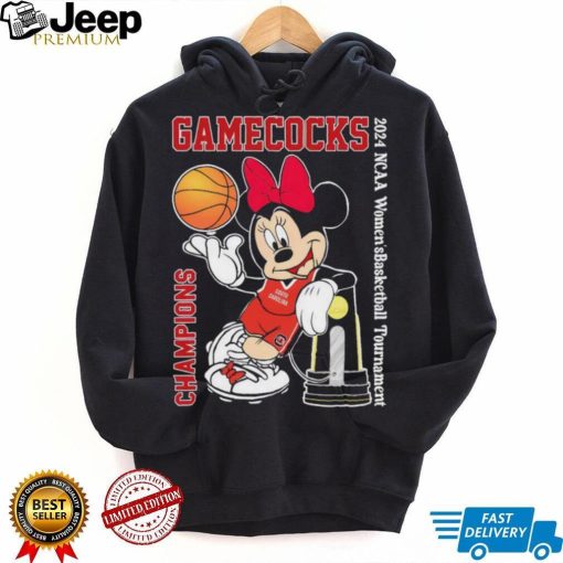 Mickey Mouse South Carolina Gamecocks NCAA women’s basketball tournament champions 2024 shirt