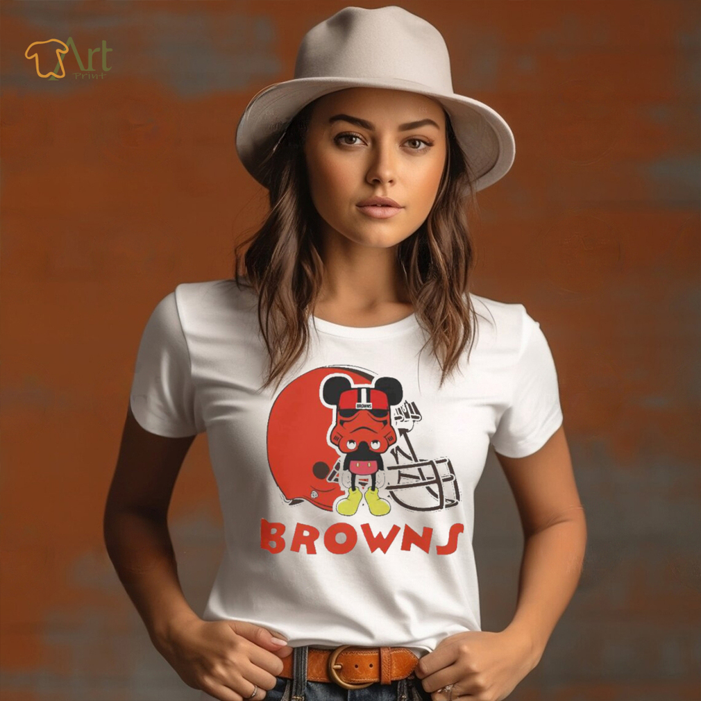 Mickey Mouse Stormtrooper Cleveland Browns 2023 24 Shirt - teejeep