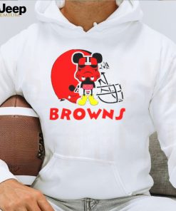 Mickey Mouse Stormtrooper Cleveland Browns Football Shirt