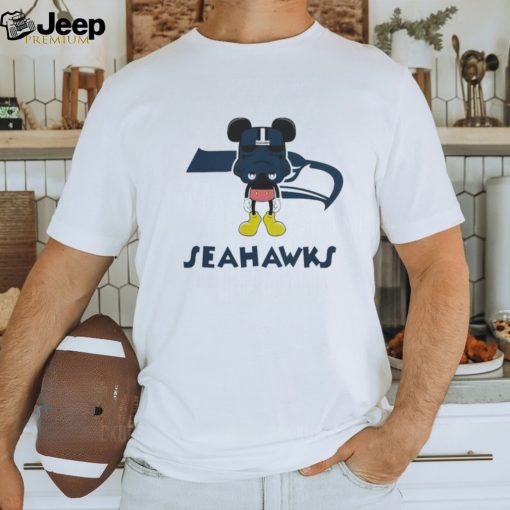 Mickey Mouse Stormtrooper Seattle Seahawks football shirt