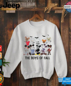 Mickey Mouse Walt Disney The Boys Of Fall Halloween 2024 Shirt