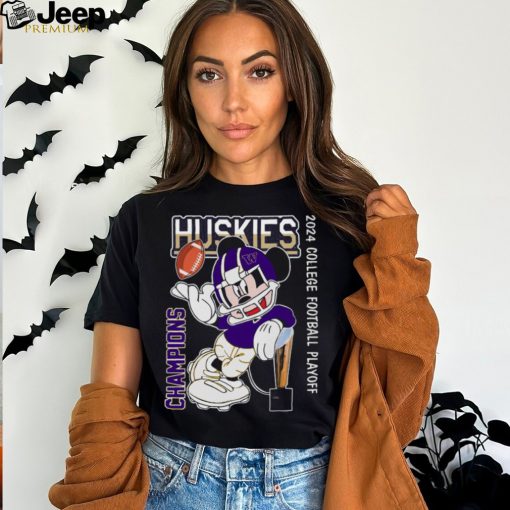 Mickey Mouse Washington Huskies 2024 College Football National Champions Shirt