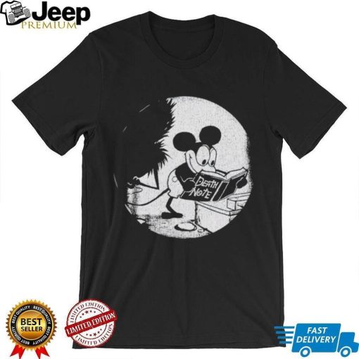 Mickey Mouse X Deathnote shirt