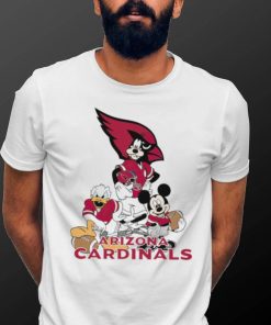 Mickey Mouse characters Disney Arizona Cardinals shirt