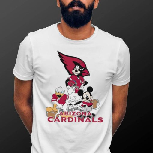 Mickey Mouse characters Disney Arizona Cardinals shirt