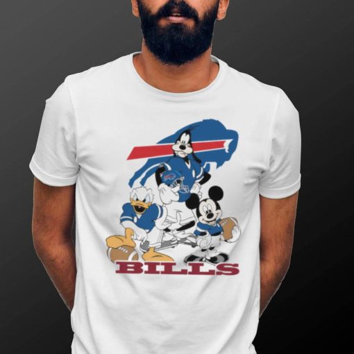 Mickey Mouse characters Disney Buffalo Bills shirt
