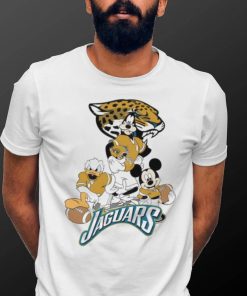 Mickey Mouse characters Disney Jacksonville Jaguars shirt