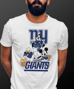 Mickey Mouse characters Disney New York Giants shirt