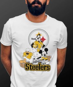 Mickey Mouse characters Disney Pittsburgh Steelers shirt