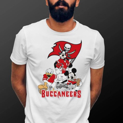 Mickey Mouse characters Disney Tampa Bay Buccaneers shirt