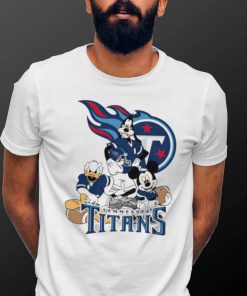 Mickey Mouse characters Disney Tennessee Titans shirt