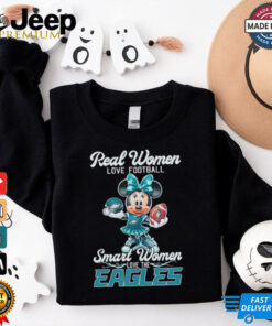 Mickey Philadelphia Eagles love real women love football shirt