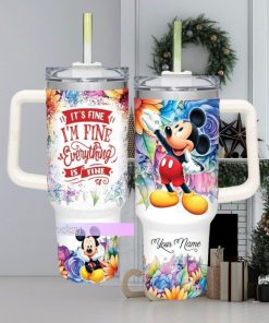 Mickey Tumbler 40oz, Customized Mickey Mouse Tumbler