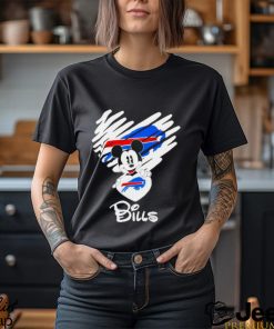 Mickey love Buffalo Bills Valentine Football shirt
