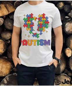 Mickey mouse Autism Awareness heart shirt