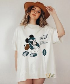 Mickey mouse player Philadelphia Eagles Disney shirt