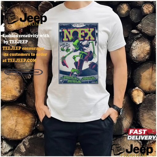 MigoShirt   Official NOFX Punk in Drublic Canada 2024 Poster shirt