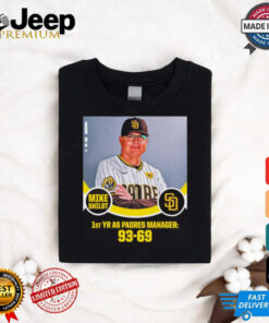 Mike Shildt 1st YR AS Padres Manager 93 69 Poster t shirt