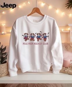Mile High Hockey Club Dogs 3 4 Sleeve Raglan shirt