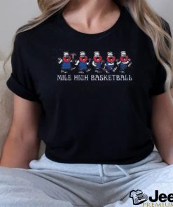 Mile high basketball shirt