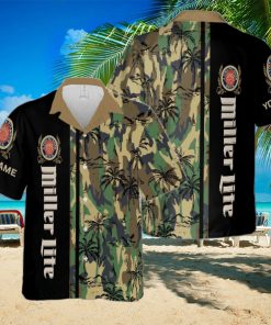 Miller Lite Custom Name New Outfit Hawaiian Shirt