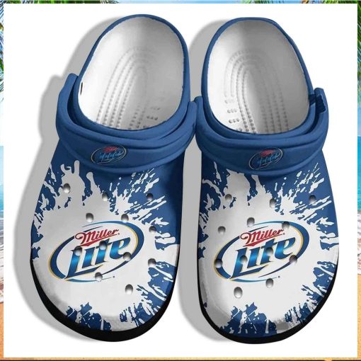 Miller Lite Drinking Beer Crocband Clog Crocs