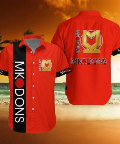 Milton Keynes Dons 2024 Hawaiian Shirt And Short