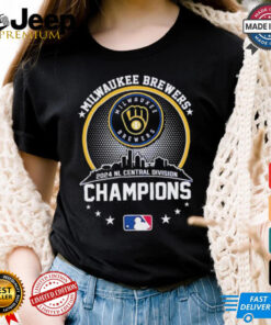 Milwaukee Brewer MLB 2024 NL Central Division Champions shirt