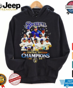 Milwaukee Brewers Back To Back NL Central Division Champions 2024 T Shirt