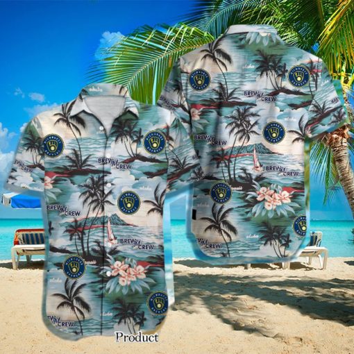 Milwaukee Brewers New Outfit Hawaiian Shirt