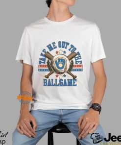 Milwaukee Brewers Take Me Out To The Ballgame Shirt