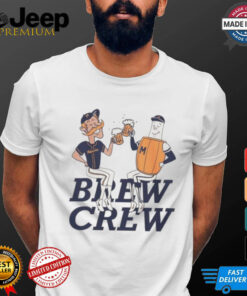 Milwaukee Brewers drinking mascot T shirt