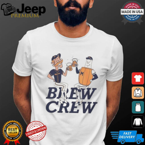 Milwaukee Brewers drinking mascot T shirt