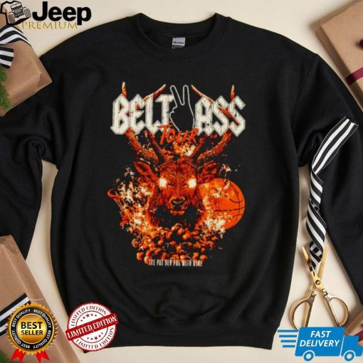 Milwaukee Bucks Belt to ass tour shirt