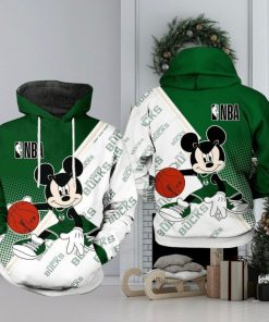 Milwaukee Bucks Nba Awesome 3D Hoodie